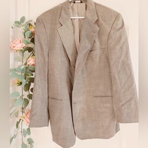 Geoffrey Beene, Men’s Light Gray Blazer